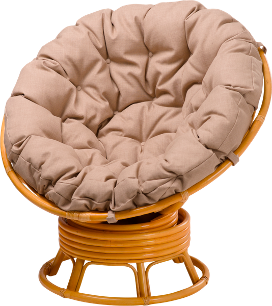 Кресло садовое Мебель Солнца Папасан вращающийся 23/01В - фото