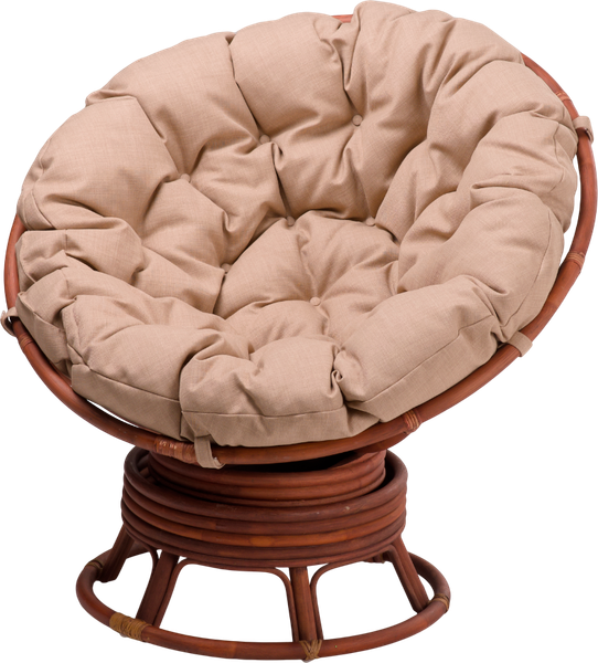 Кресло садовое Мебель Солнца Папасан вращающийся 23/01В - фото