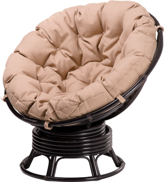 Кресло садовое Мебель Солнца Папасан вращающийся 23/01В - фото