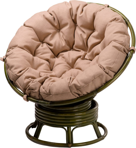 Кресло садовое Мебель Солнца Папасан вращающийся 23/01В - фото
