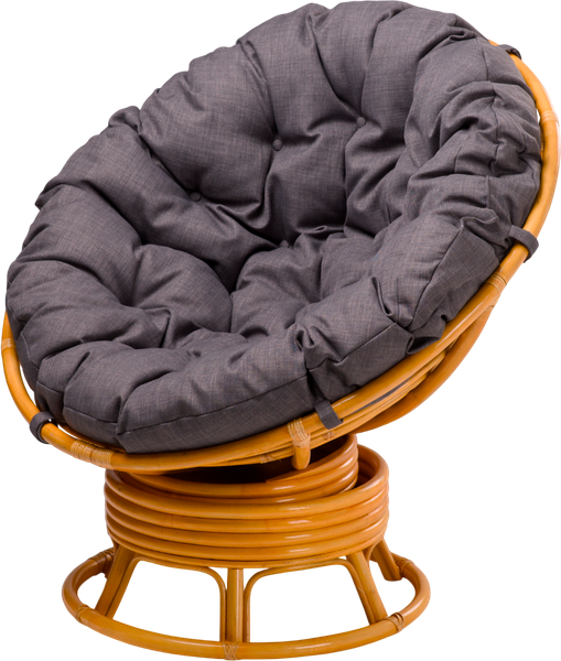 Кресло садовое Мебель Солнца Папасан вращающийся 23/01В - фото