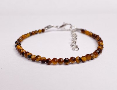 Браслет на ногу Wolves Тигровый глаз 5542