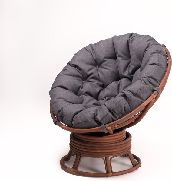 Кресло садовое Мебель Солнца Папасан вращающийся 23/01В