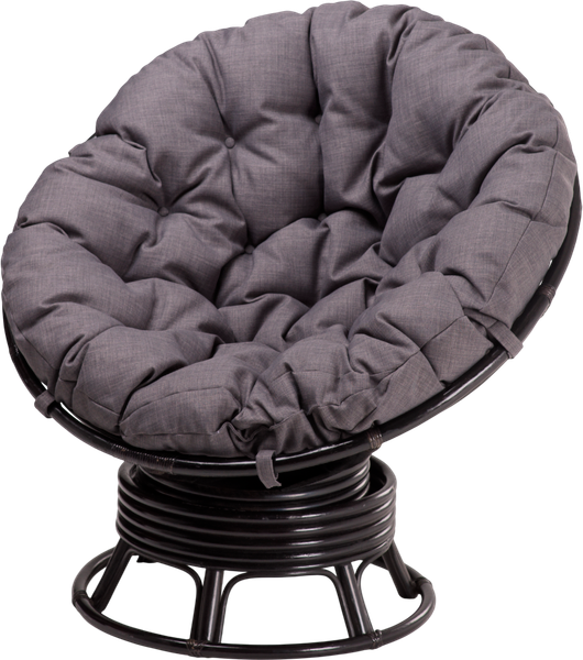 Кресло садовое Мебель Солнца Папасан вращающийся 23/01В - фото