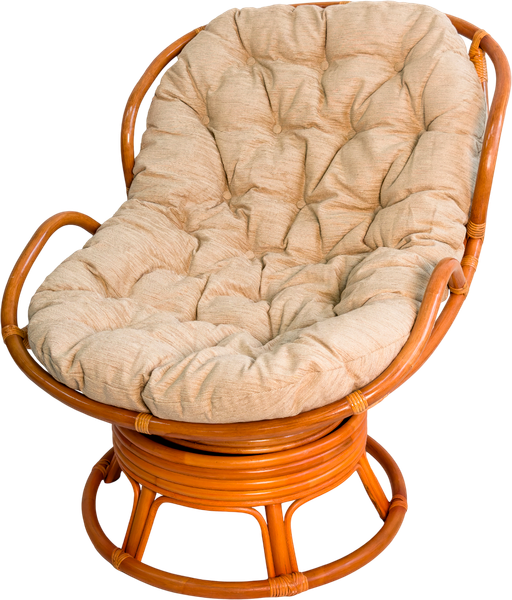 Кресло садовое Мебель Солнца Папасан Челси вращающийся 23/03В - фото
