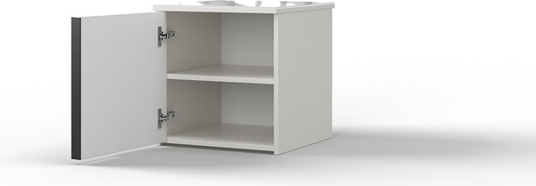 Прикроватная тумба Мебель-КМК 1Д Агата КМК 1001.2