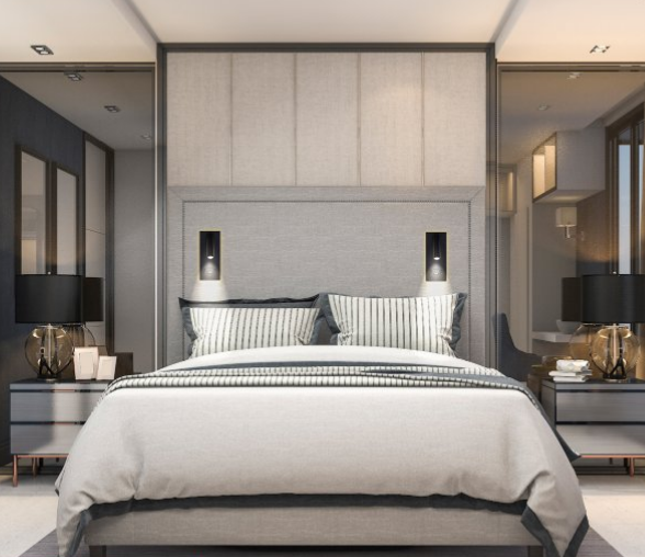 Бра INhome Nota P1565-30USB-BL 15Вт 6500К / 4690612060187