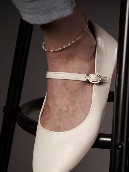 Браслет на ногу Wolves Бразильский Агат 5882