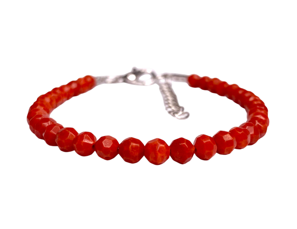 Браслет на ногу Wolves Коралл 5950 - фото