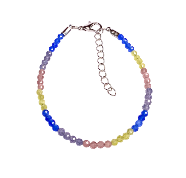 Браслет на ногу Wolves Кошачий глаз 6017 - фото