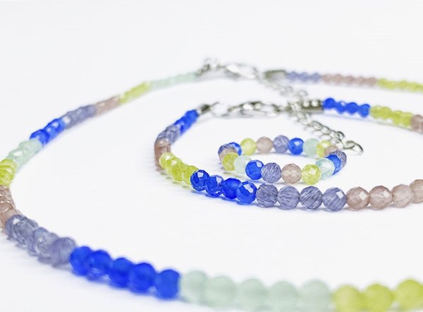 Браслет на ногу Wolves Кошачий глаз 6017