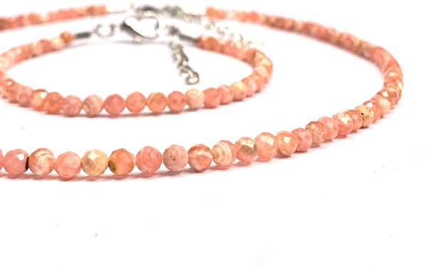 Браслет на ногу Wolves Родонит 6120