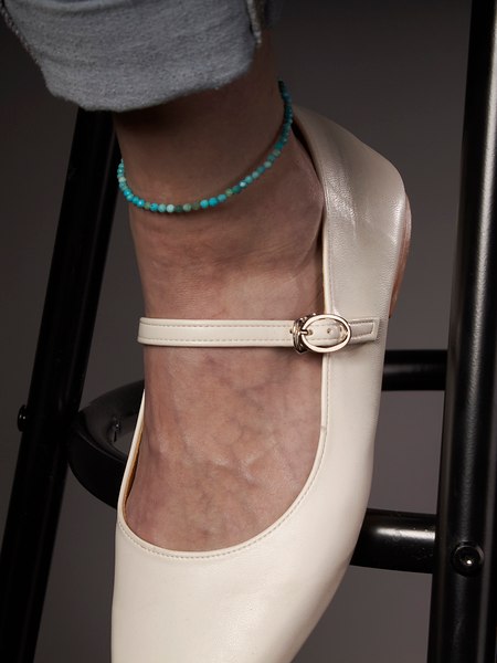 Браслет на ногу Wolves Бирюза 6256