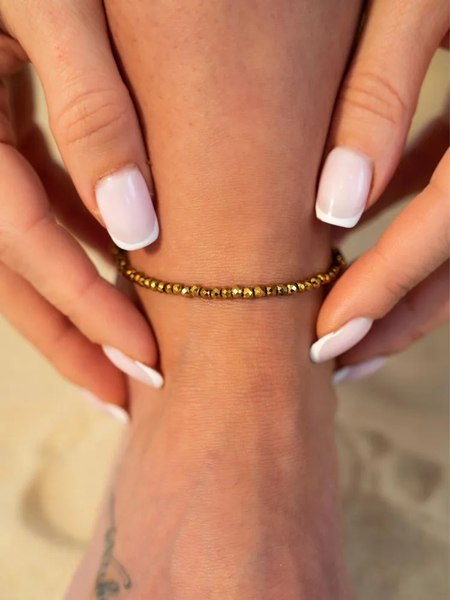 Браслет на ногу Wolves Пирит 6358