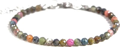 Браслет на ногу Wolves Турмалин 6425 - фото