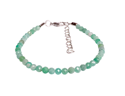 Браслет на ногу Wolves Изумруд 6459 - фото