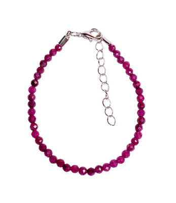 Браслет на ногу Wolves Рубин 6494 - фото