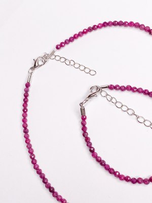 Браслет на ногу Wolves Рубин 6494