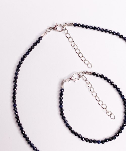 Браслет на ногу Wolves Сапфир 6528