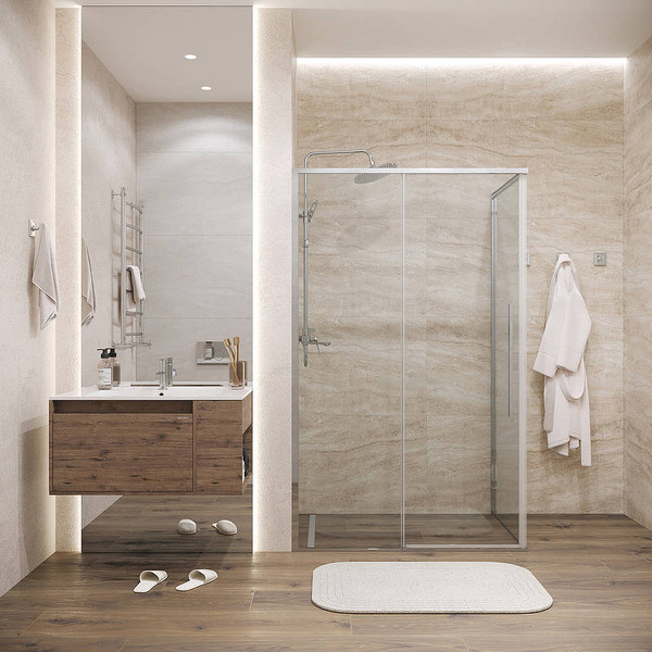 Душевая стенка Grossman Galaxy 100х195 / 200.K33.01.100.10.00