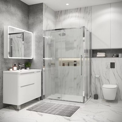 Душевая стенка Grossman Cosmo 100х195 / 200.K33.02.100.10.02