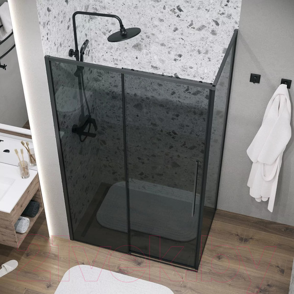 Душевая стенка Grossman Galaxy 100х195 / 200.K33.01.100.21.10