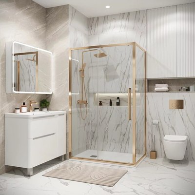 Душевая стенка Grossman Cosmo 100х195 / 200.K33.02.100.32.00