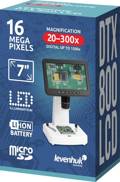Микроскоп цифровой Levenhuk DTX 800 LCD / 85296