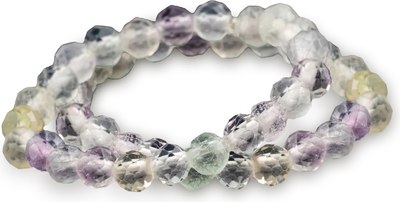 Кольцо Wolves Флюорит Двойное 5563