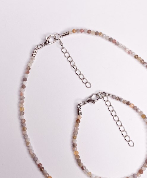 Кольцо Wolves Бразильский Агат Двойное 5866