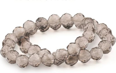 Кольцо Wolves Раухтопаз Двойное 6068