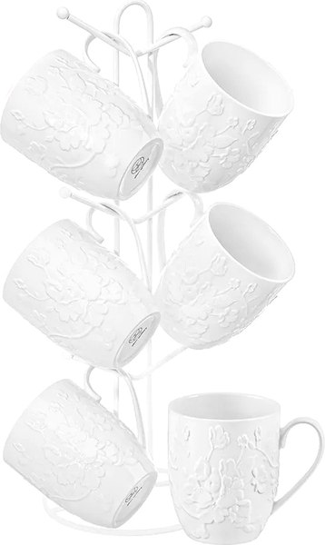 Набор кружек Elan Gallery Цветущая сакура / 630122 - фото