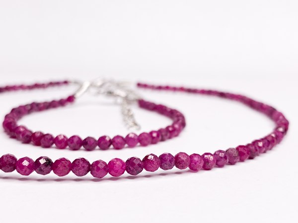 Бусы Wolves Рубин 6495