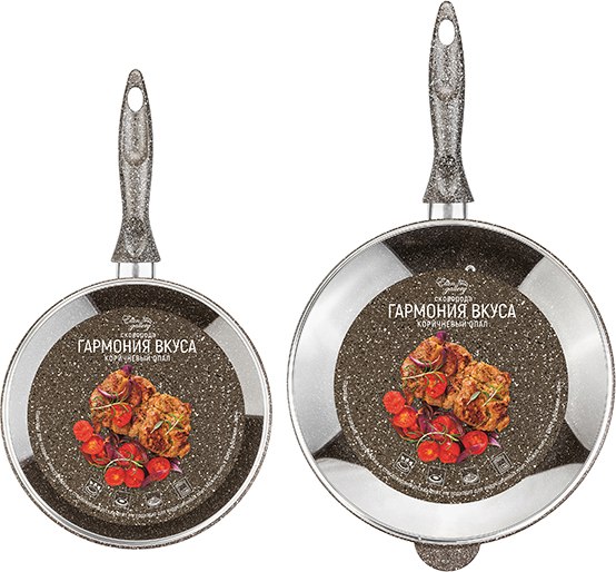 Набор сковородок Elan Gallery Гармония Вкуса / 120313+2