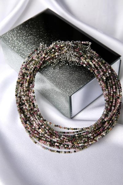 Бусы Wolves Турмалин 6427