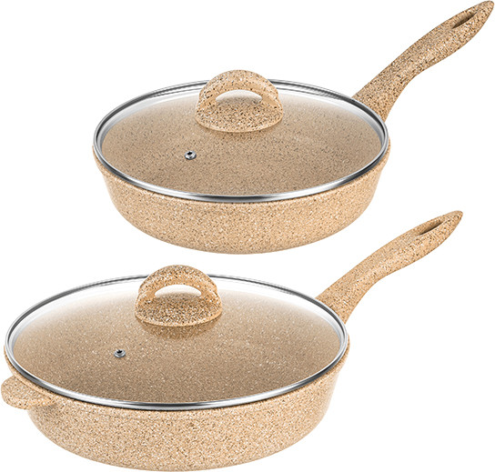 Набор сковородок Elan Gallery Гармония Вкуса / 121131+2 - фото