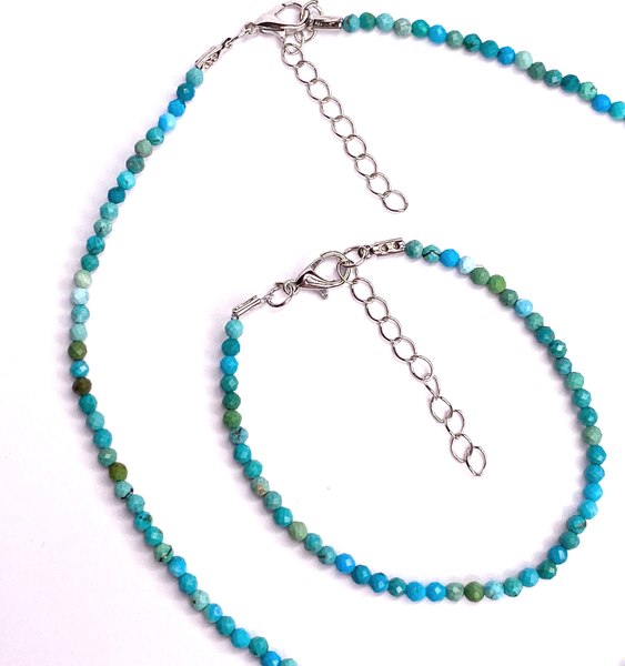 Бусы Wolves Бирюза 6257