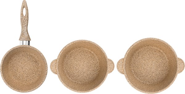 Набор кастрюль Elan Gallery Гармония Вкуса / 121118+3