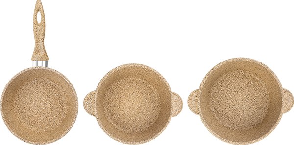 Набор кастрюль Elan Gallery Гармония Вкуса / 121121+3