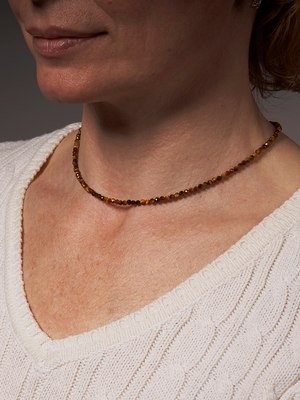 Бусы Wolves Тигровый глаз 5543