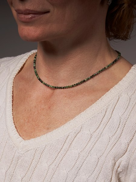 Бусы Wolves Цоизит 5781 - фото