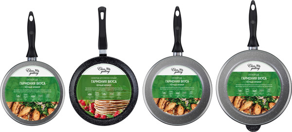 Набор сковородок Elan Gallery Гармония Вкуса / 120139+4