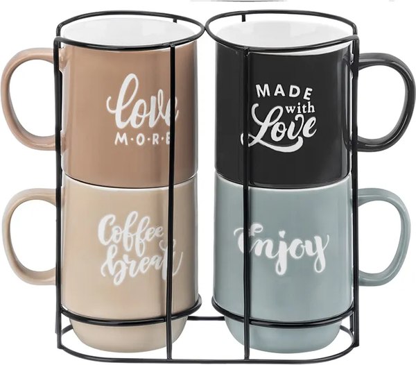 Набор кружек Elan Gallery Настроение / 230231 - фото