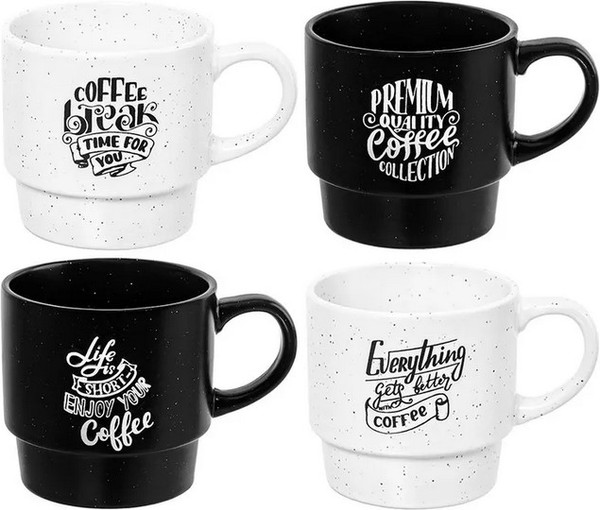 Набор кружек Elan Gallery Кофе / 230235