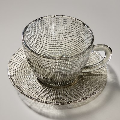 Чашка с блюдцем Lefard Tempo Grey 355-379