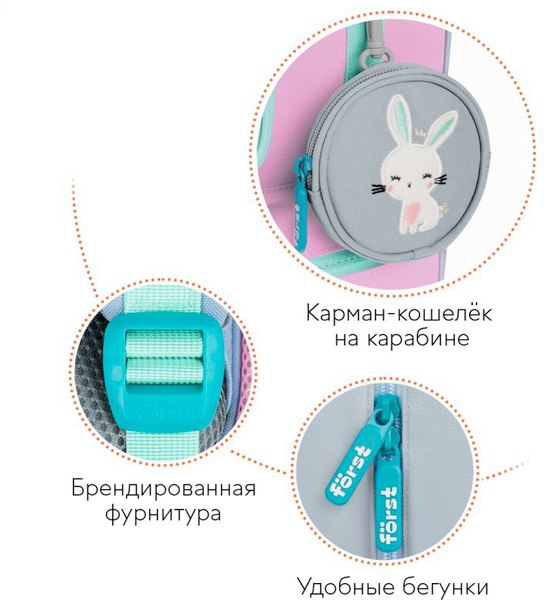 Детский рюкзак Forst F-Kids. Enjoy! / FT-KB-022503