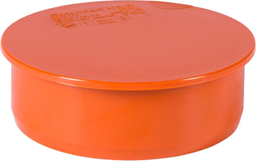 Заглушка наружной канализации Ostendorf KGM 125мм Ger / 221620 - фото