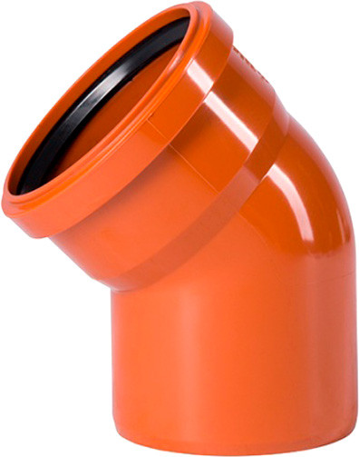 Отвод наружной канализации Ostendorf KGВ 125x45 Ger / 221220 - фото