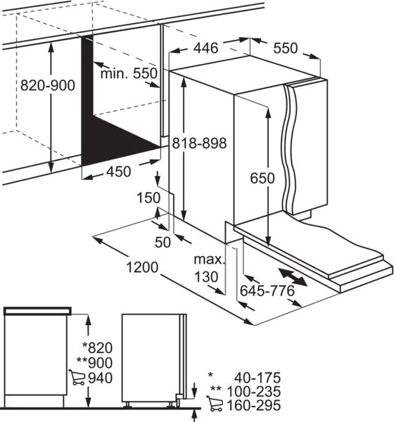 Посудомоечная машина Electrolux EEA43211L