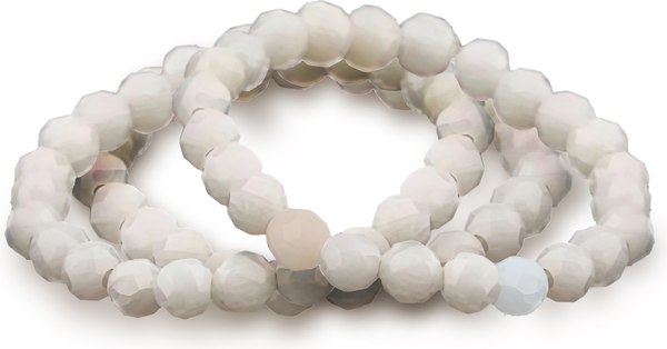 Кольцо Wolves Перламутр Тройное 6041